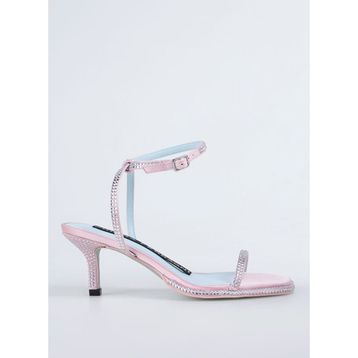 Chiara Ferragni CF3540_012 Pembe Kadın Topuklu Sandalet