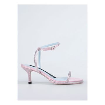 Chiara Ferragni CF3540_012 Pembe Kadın Topuklu Sandalet