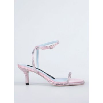 Chiara Ferragni CF3540_012 Pembe Kadın Topuklu Sandalet