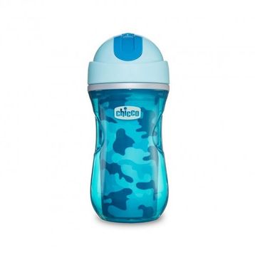 Chicco 14 m+ Pipetli Isı Yalıtımlı Spor Bardak