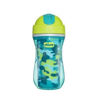Chicco 14 m+ Pipetli Isı Yalıtımlı Spor Bardak