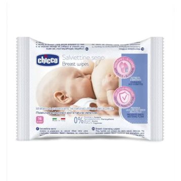 Chicco 16'lı Göğüs Temizleme Mendili