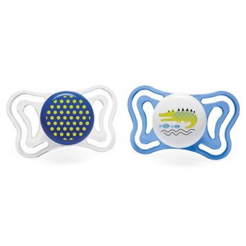 Chicco 2 li 16-36 Ay Physio Light Silikon Erkek Emzik