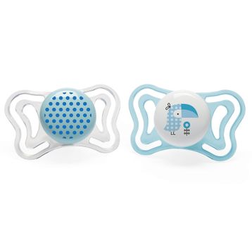 Chicco 2 li 2-6 Ay Physio Light Silikon Erkek Emzik