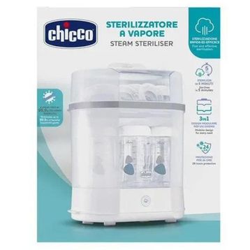 Chicco 3 in 1 Beyaz Buharlı Sterilizatör