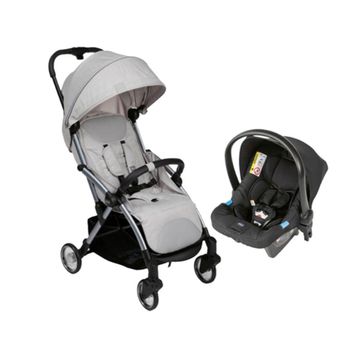 Chicco Duo Goody Plus Mist Gri Tek Elle Katlanabilen Seyahat Travel Sistem Bebek Arabası