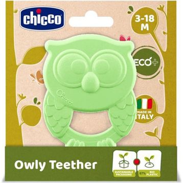 Chicco Eco+ Yeşil Baykuş Diş Kaşıyıcı