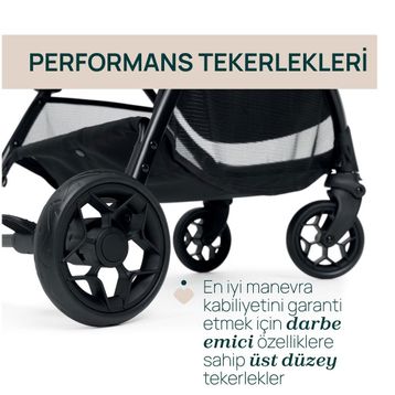 Chicco Glee Playful Black Bebek Arabası