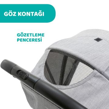 Chicco Ligth Grey Trolley Me Bebek Arabası
