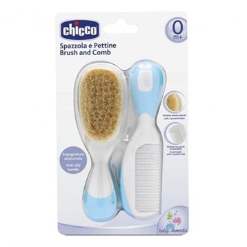Chicco Mavi Bebek Fırça ve Tarak Seti