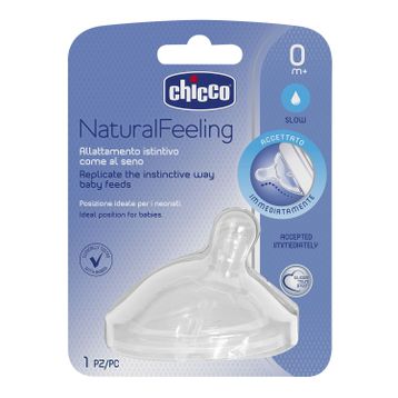 Chicco Natural Feeling 0 Ay+ Biberon Emziği