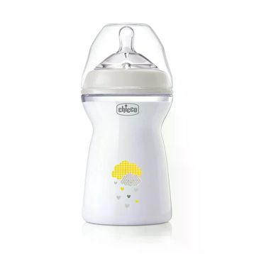 Chicco Natural Feeling 6+ Ay Silikon Emzikli 330 ml PP Desenli Biberon