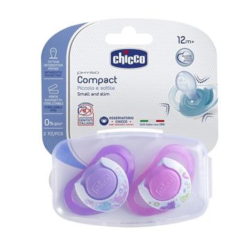 Chicco Physio Compact Silikon Erkek 12 Ay+ Emzik