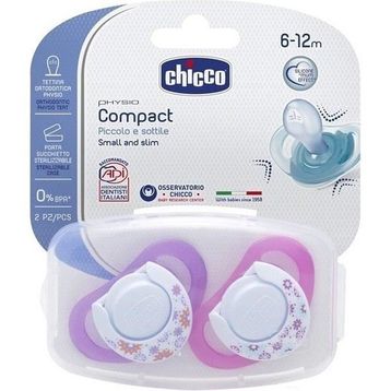 Chicco Physio Compact Silikon Erkek 12 Ay+ Emzik
