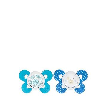 Chicco Physio Forma Comfort Mavi 6-16 Ay 2'li Silikon Emzik