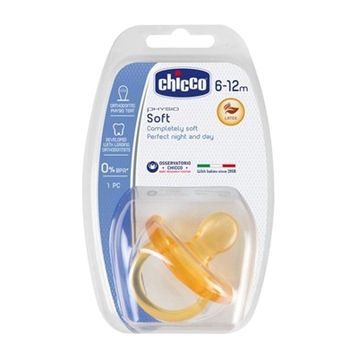 Chicco Physio Soft 6+ Ay Kauçuk Emzik