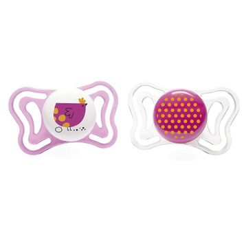 Chicco Pyhsioforma Light 16-36 Ay 2'li Mor Silikon Emzik