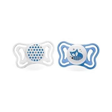 Chicco Pyhsioforma Light 16-36 Ay 2'li Mor Silikon Emzik