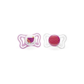 Chicco Pyhsioforma Light 16-36 Ay 2'li Mor Silikon Emzik