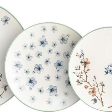 Chichi Home Sakura 6 Kişilik 24 Parça Porselen Yemek Takımı