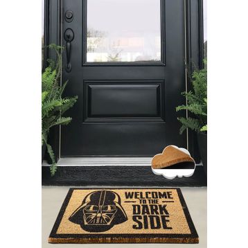 Chilai Home 40x60 cm Coco Dark Side Siyah İç ve Dış Kapı Önü Paspası