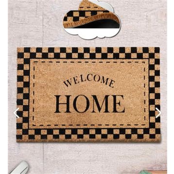 Chilai Home 8682125964317 Coco Glamour Black Doğal Koko Paspas
