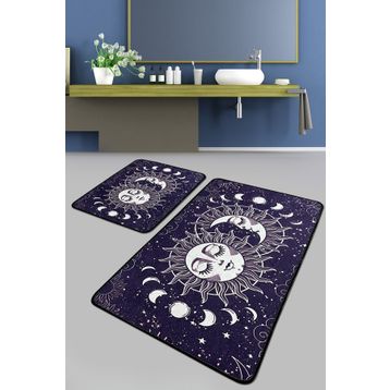Chilai Home Aten Banyo Halısı Djt 2'li Set Banyo Halısı