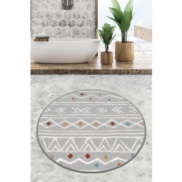 Chilai Home Ballocco Djt 140x140 cm Banyo Halısı
