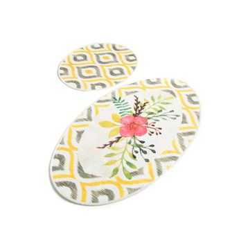 Chilai Home Blondie Djt 2 Li Set Banyo Halısı