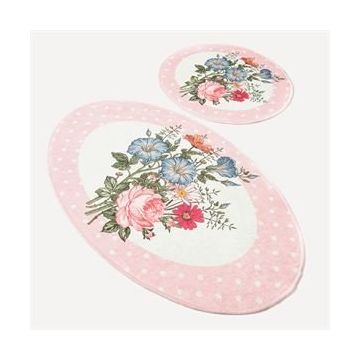 Chilai Home Coco Djt 2 Li Set Banyo Halısı