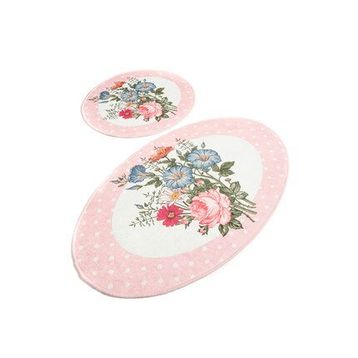Chilai Home Coco Djt 2 Li Set Banyo Halısı