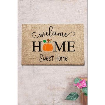 Chilai Home Coco Malenge 40x60 cm Doğal Koko Kıl Paspas