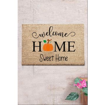 Chilai Home Coco Malenge 40x60 cm Doğal Koko Kıl Paspas