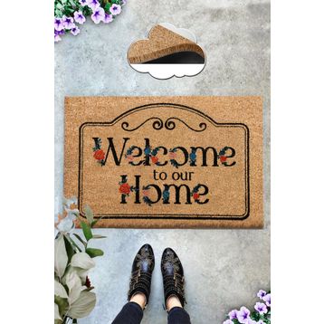 Chilai Home Coco Pino Koko Kıl Kapı Önü Paspası