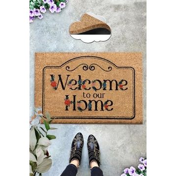 Chilai Home Coco Pino Koko Kıl Kapı Önü Paspası