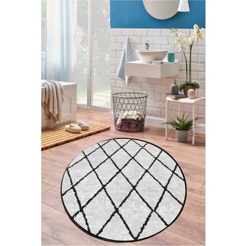Chilai Home Creix Çap 100x100 Cm Banyo Halısı