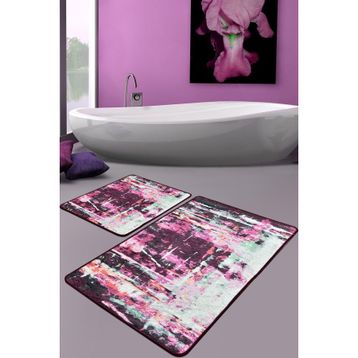 Chilai Home Fantastic Djt 2'li Set Kaymaz Tabanlı Banyo Halısı