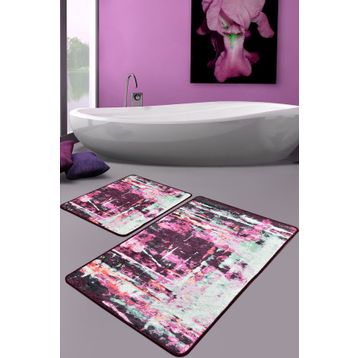 Chilai Home Fantastic Djt 2'li Set Kaymaz Tabanlı Banyo Halısı