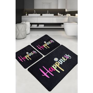 Chilai Home Happiness Djt 3'lü Set Banyo Halısı