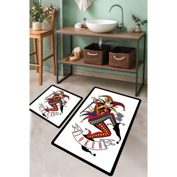 Chilai Home Joker Djt 2'li Set Banyo Halısı