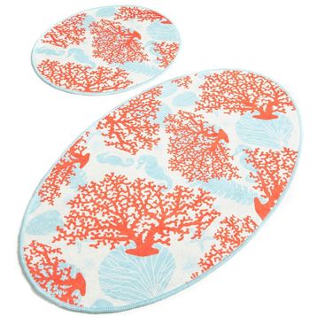 Chilai Home Moss Djt 2 Li Set Banyo Halısı