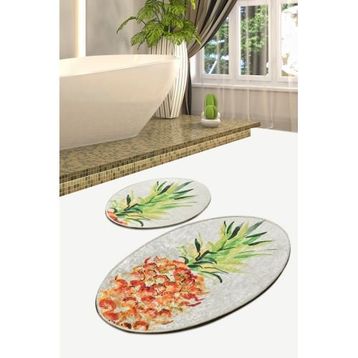 Chilai Home Pine Djt 2 Li Set Banyo Halısı
