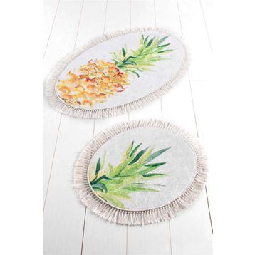 Chilai Home Pine Djt 2 Li Set Banyo Halısı