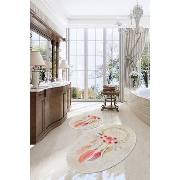Chilai Home Rüya Djt 2 Li Set Banyo Halısı
