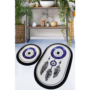 Chilai Home Sorcery Djt 2'li Set Banyo Halısı