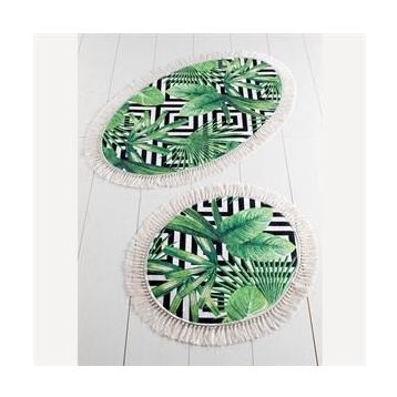 Chilai Home Tropic Djt 2 Li Set Banyo Halısı