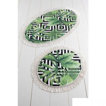 Chilai Home Tropic Djt 2 Li Set Banyo Halısı