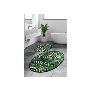 Chilai Home Tropic Djt 2 Li Set Banyo Halısı