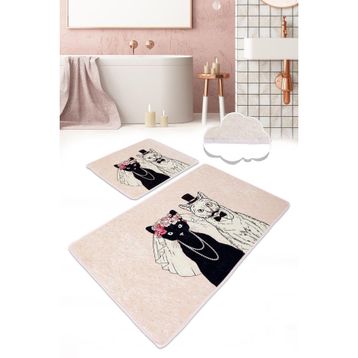 Chilai Home Wedding 2'li Set Banyo Halısı