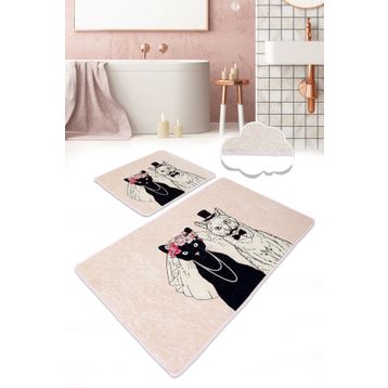 Chilai Home Wedding 2'li Set Banyo Halısı